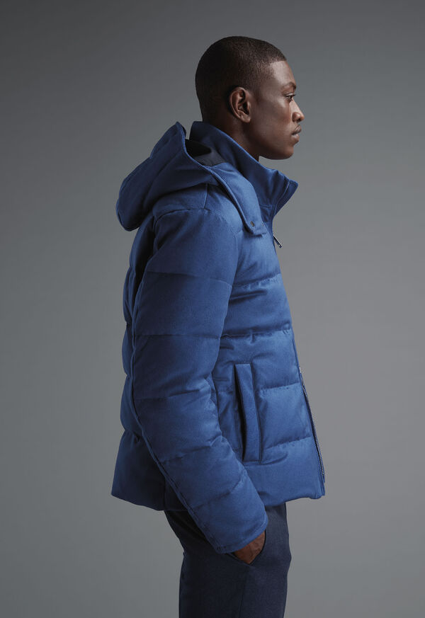 Paul Stuart Shop Cashmere Puffer Look, image 1